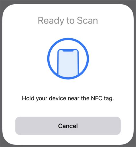 nfc tag reading error